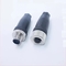 M8 Aviation Straight Overmolded Plug IP67 Waterproof Connector 3P 4Pin 5pole 6 / 8core