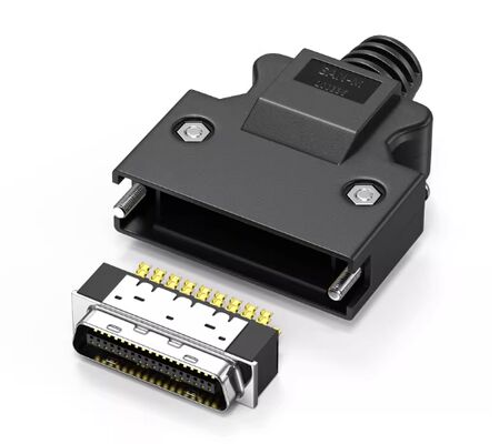 All-gold SCSI Connector 20/26/50-pin 50P Plug for Servo Motor with Moog ITT Compatibility