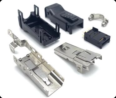 Panasonic A5A6 Servo Motor Connector X5 Plug with 1000V Voltage Rating and Silver Gold Plated Contacts for Industrial Automation