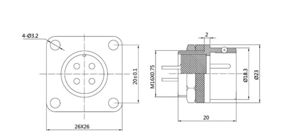 M10 12 18 16 Servo Connector Types 2pin 3pin 4pin 5pin 6pin 7pin 9pin 12pin