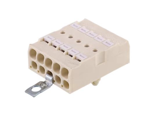 LED Light Connector 10PIN Plastic 450V 24A 22-14 AWG