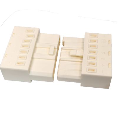 White LED Light Connector 5P 7P 16A 22-14 AWG