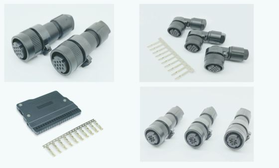 Circle connector male female 3108 3106 seriers PODS 4pin 10pin M23 Siemens motor connector