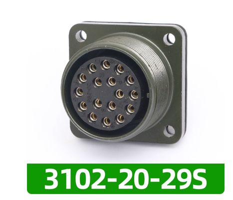 5015 US stander plug and base 17pin MS3108A20-29S MS3102A20-29P