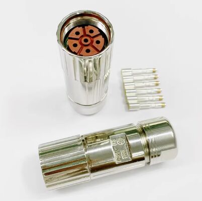 Domestic compatible Siemens M23-6P straight power connector 6FX2003-0LU30 6FX2003-0LU00