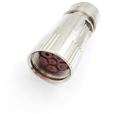 Siemens Kollmorgen MIG 6, 8, 12, 17, 19-pin socket-type plug, M23 coded connector