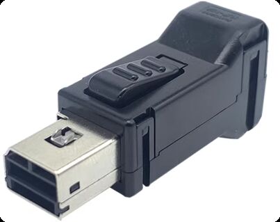 Panasonic A5A6 Servo Motor Connector X5 Plug with 1000V Voltage Rating and Silver Gold Plated Contacts for Industrial Automation