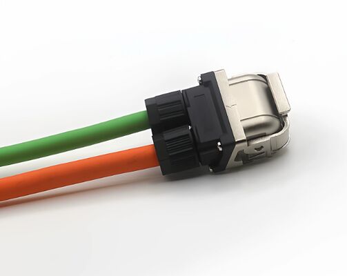 8PIN Servo Motor Connector 6FX3502-7CD01 with Silver Pin Golded Pin for Industrial Automation