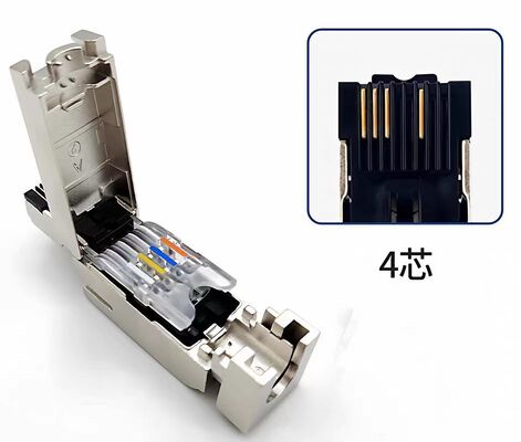 Compatible RJ45 Profinet industrial network cable connector, 4-core and 8-core, 6GK1901-1BB10
