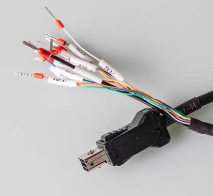 10-core X5 Connection Servo Motor Connector Cable Compatible with A4/A5/A6 Servo Drives