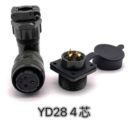 Waterproof Gold-Plated Aviation Plug with 1000V Voltage Rating for GSK Huada Servo Motor Connector 6FX2003