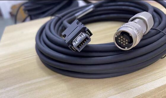 Mitsubishi J3/J4/JE Compatible Servo Motor Connector Servo Encoder Cable with 8pin 4PIN 6PIN 12PIN 17PIN Contacts for -40℃ To +105℃ Industrial Automation