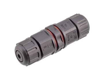 Los conectores a prueba de agua atan con alambre el Pin de oro de los conectores IP67 PA66