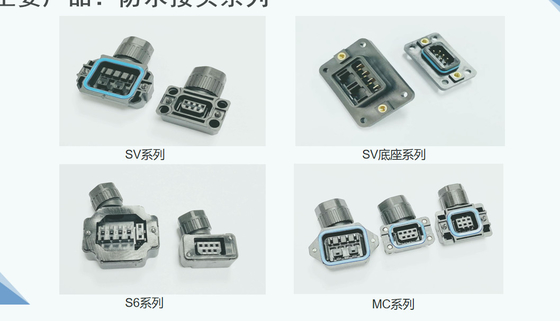 D-SUB SV SV Base SV-6 MC JN11 Conector de cables servo MC04 y conectores JN4F JN6F JN8F