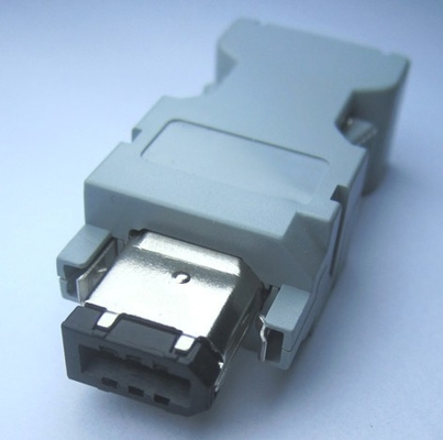 Varón gris SM-6P RD-6A 55100-0670 de los empalmes eléctricos 1394-6P de la prenda impermeable del servo