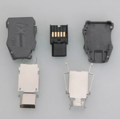 Conector de cable de Ethernet industrial IX Conector HRS Hirose industrial IX40G-B-10S-CV-7.0