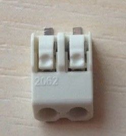 2062 2P llevaron el color de cobre del blanco del esta6ado de los conectores ligeros de la cinta