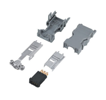 Varón gris SM-6P RD-6A 55100-0670 de los empalmes eléctricos 1394-6P de la prenda impermeable del servo
